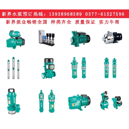 新界水泵 多型号产品应用广泛，固始潜水泵市场备受关注
